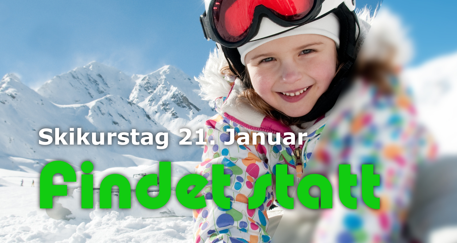 Skikurs am 21. januar findet statt